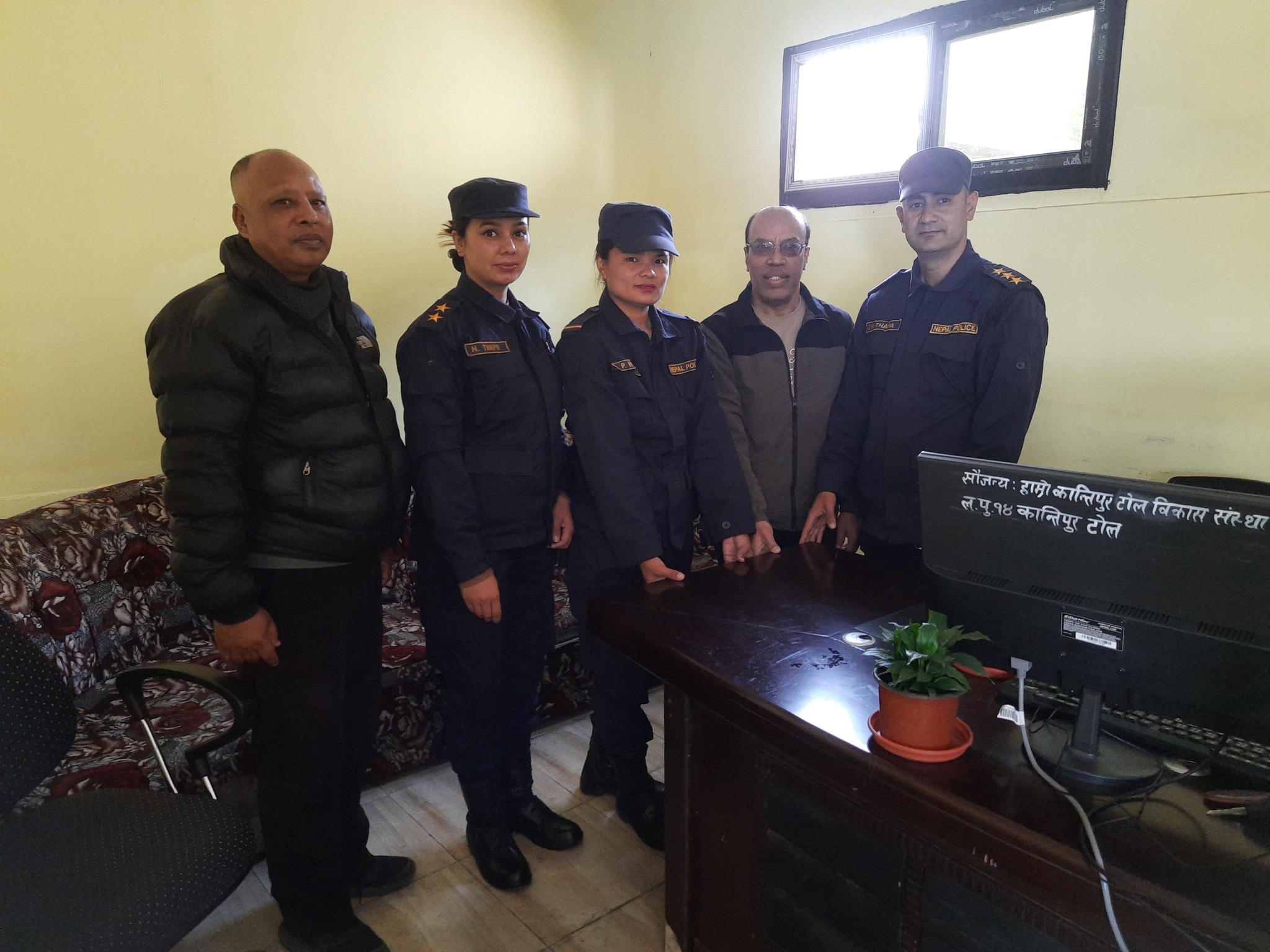 Hand over of Furniture items to Police Circle Satdobato and Traffic Office