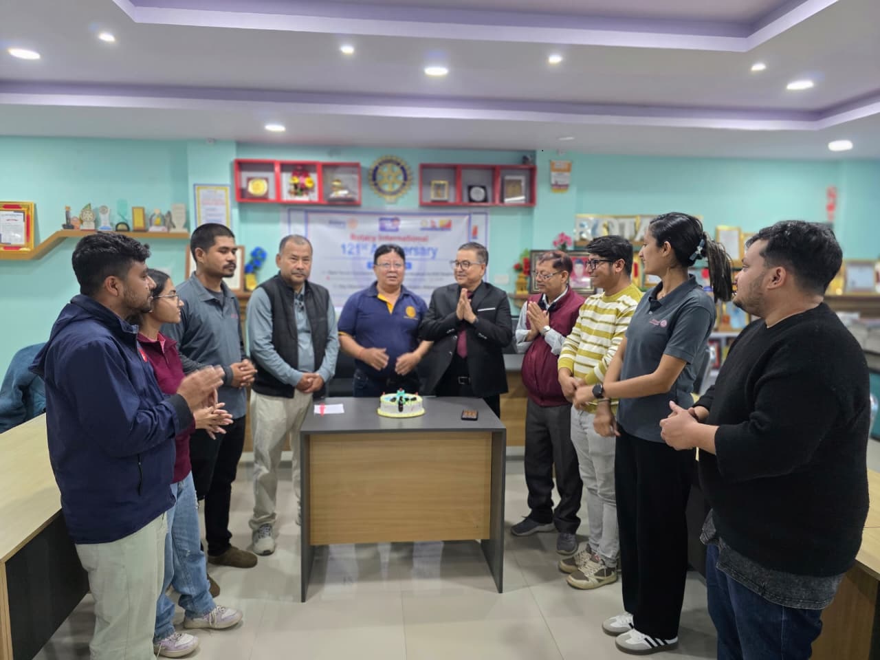 Rotary International’s 121st Anniversary celebration completed with various program