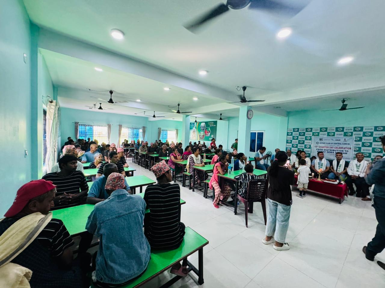Food Distribution at Manavsewa Ashram