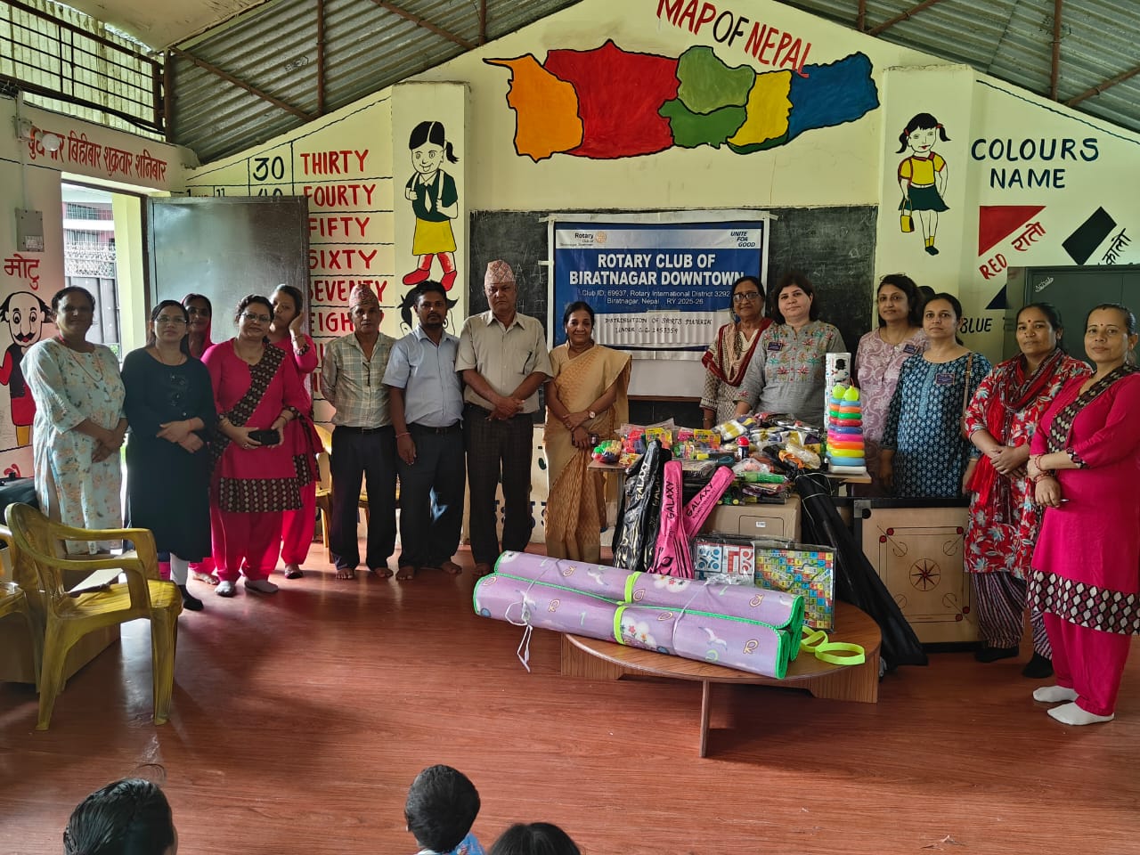 Sports Equipment Handover