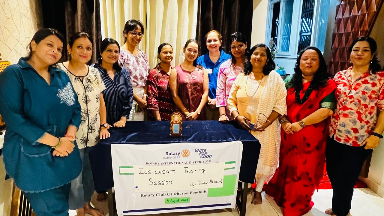 Ice cream Training Session