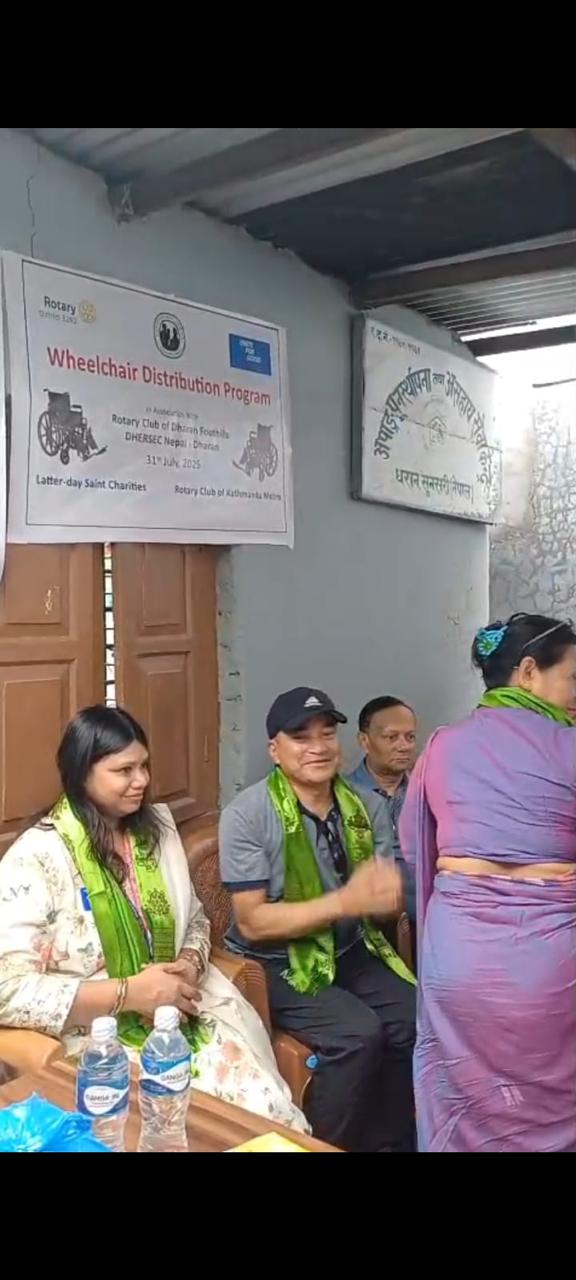 Wheel Chair Distribution