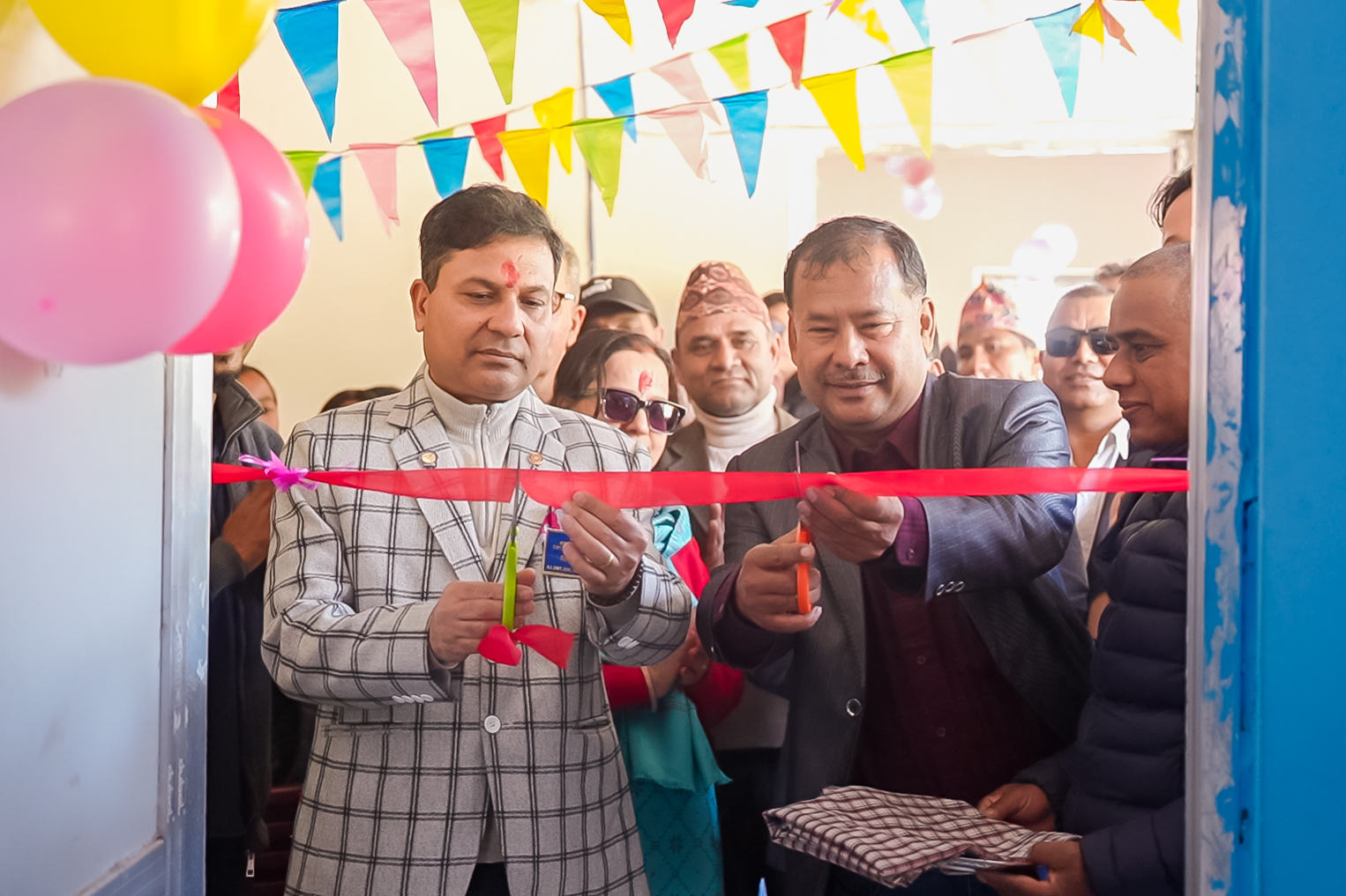 Computer lab handed over to  Rastriya Rotary Secondary School, Mahanari