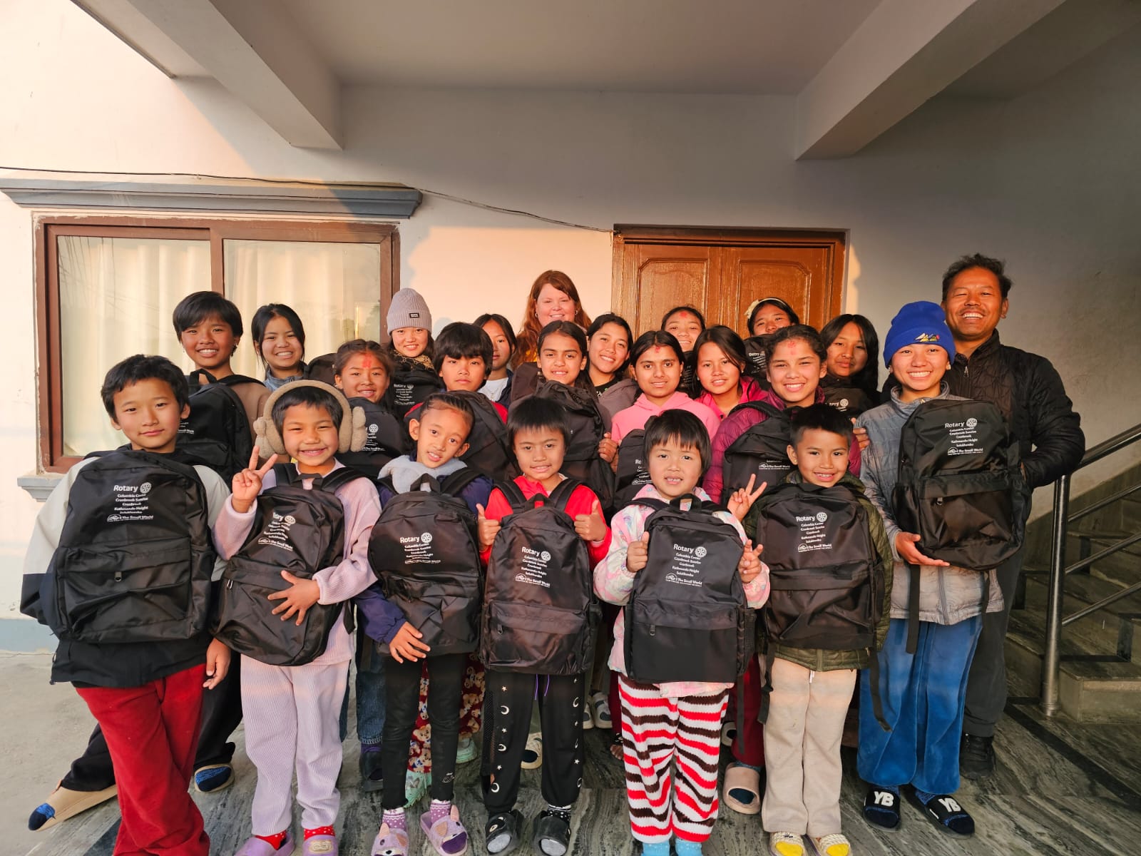 Rotary Club of Solukhumbu Empowers Local Students with New School Bags and Fellowship Dinner