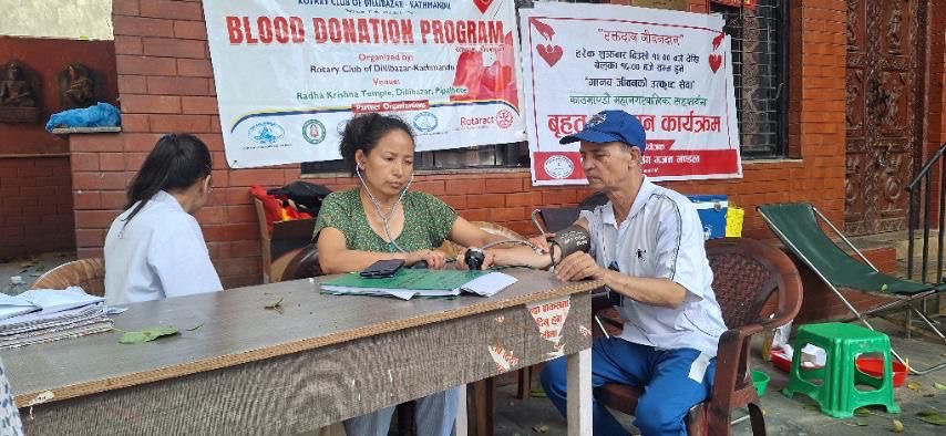 Monthly Blood Donation