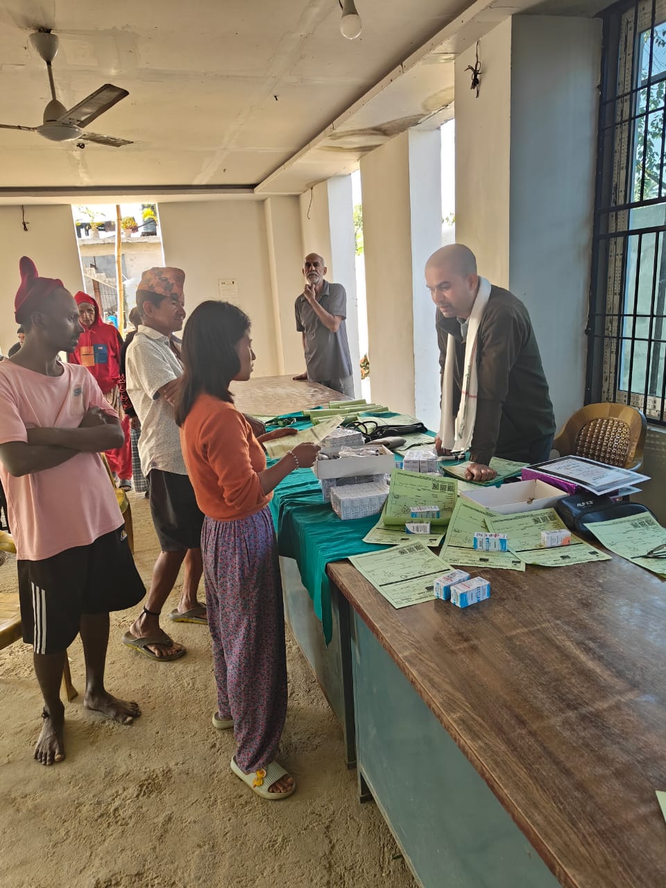 Netra Jyoti - free eye screening camp with spectacles and cataract surgeries at Manav Seva aashram